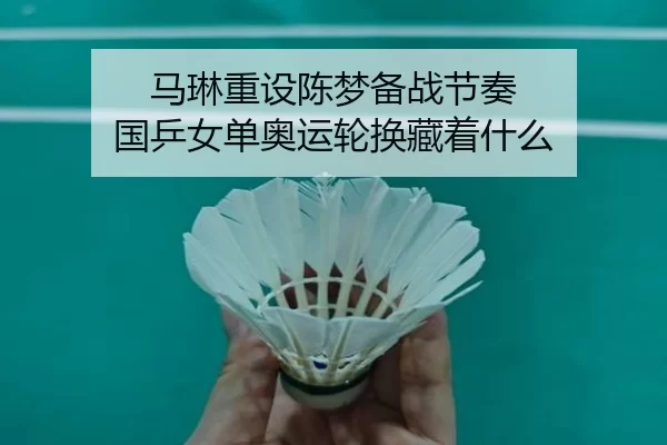 马琳重设陈梦备战节奏 国乒女单奥运轮换藏着什么